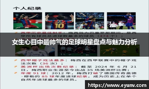 女生心目中最帅气的足球明星盘点与魅力分析